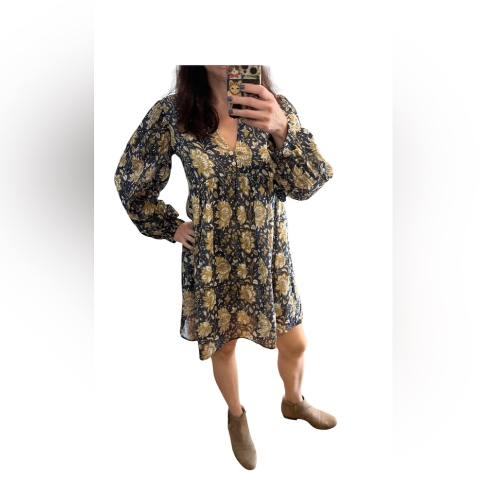 CLARA floral print dress NWT